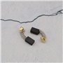 OTOTEC 2 Paires Balais de Charbon Moteur 7mmx11mmx17mm/18.5mm Compatible avec Hitachi 999033 999043 981612Z 999073 DeWalt 514003