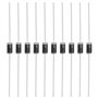 OTOTEC Lot de 50 diodes de redressement SB2100 2 A 100 V DO-15 adaptées aux applications de protection de polarité inverseur bas