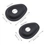 Lot de 2 Plaques d'adaptation pour Clignotants de Moto Compatible avec Yamaha MT07 MT09 Plaques d'indicateur Avant Arrière Clign