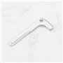 EMSea Lot de 2 lames de clé de voiture vierges pour télécommande intelligente compatible avec Mercedes W204 W212 W176 W246 Argen