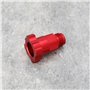 EMSea 2 Pièces M16x1,5 mm Filetage Externe PPS Connecteur de Pistolet de Pulvérisation en Alliage D'aluminium Rouge Compatible a