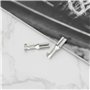 YINETTECH Lot de 100 cosses à sertir femelles de 2,8 mm compatibles avec mini interrupteur de haut-parleur de voiture Argenté