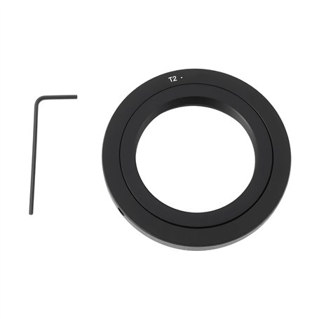 YINETTECH Bague d'adaptation pour téléobjectif miroir compatible avec les appareils photo Canon EOS pour fixer un objectif T2/T