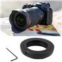 YINETTECH Bague d'adaptation pour Téléobjectif Miroir Compatible avec Canon EOS Appareils Photo pour Fixer Un Objectif à Monture