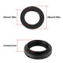 YINETTECH Bague d'adaptation pour Téléobjectif Miroir Compatible avec Canon EOS Appareils Photo pour Fixer Un Objectif à Monture