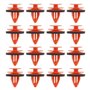 VGOL 40pcs Clips de Panneau de Garniture de Porte avec Scellant 80999VE000 Compatible avec 350Z Almera Tino Micra Navara Primera