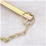 VGOL 2 Pièces Goupille D'attelage de Barre de Remorquage de Remorque 5/8" X 4,33" avec Chaîne Et Goupille D'attelage pour Un Mon