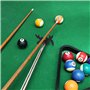 Giilayky Pont de Queue de Billard RéTractable avec TêTe de Pont, Accessoire de Queue de Billard pour Table de Billard, TêTe de P