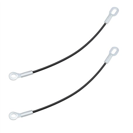 eMagTech 2pcs Câbles de Hayon de Rechange 6730A089 Compatible avec Mitsubishi L200 Triton MK5 Pre-FL 2016-2018 Fil Acier de Remp