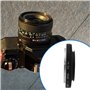 eMagTech Bague d'adaptation FD-AI pour Appareil Photo Compatible avec Canon FD l'objectif Compatible avec Nikon AI l'adaptateur 