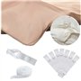 IMCCZONY Boutons-Pression pour Couette pour Maintenir la Couette, Attaches pour Couette à L'Intérieur, Astuces pour Maintenir la