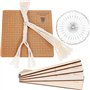 Comphic Kit de Macramé DIY avec Planche et Épingles en Macramé
