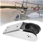 Comphic Accessoires pour Bateaux Rouleau d'ancrage D'Étrave Support d'ancrage en Acier Inoxydable Rouleaux D'Étrave à Lancement