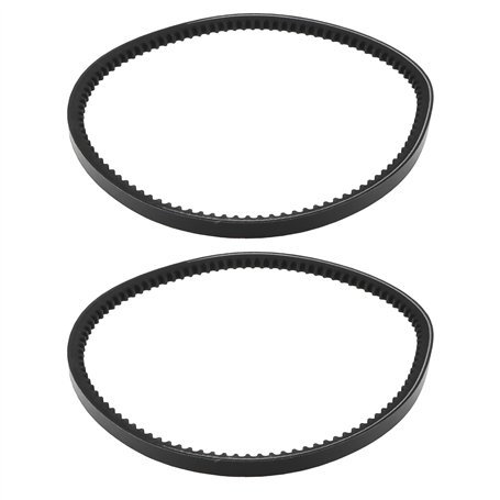 ECSiNG 2 Courroies d'entraînement 637 X 10 Mm Compatible avec Kynast Scarificateur 35-V-401 35-V-402 35-V-403 100000047