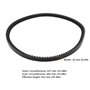 ECSiNG 2 Courroies d'entraînement 637 X 10 Mm Compatible avec Kynast Scarificateur 35-V-401 35-V-402 35-V-403 100000047