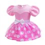 Lito Angels Deguisement Costume Robe Princesse Minnie avec Bandeau pour Bebe Filles Taille 0-3 mois