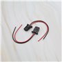 ECSiNG Lot de 2 connecteurs à 2 broches compatibles avec VW Audi Skoda Seat 3B0972702 1J0971972 - Faisceau de câble LED pour por