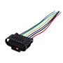 ECSiNG Faisceau de Câblage Prise de Connecteur Bobine d'allumage de Voiture 7 Broches 1930-0958 PP10000888 Compatible avec Corsa