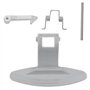 ECSiNG Lot d'accessoires de machine à laver - Crochet de porte avec boulon et ressort - Compatible avec le kit de poignée de por