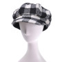 ZLYC Femme Classique Casquette Gavroche Hiver Casquette Souple(Blanc),Taille Unique