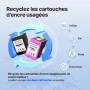 Prodoki PG-545XL CL-546XL Cartouche d'encre Remplacement pour 545 546 Cartouche XL pour Pixma MX495 TS3150 TS3350 TS3151 TS3351 