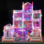 Maison de Rêve pour Filles,Jouet Fille 3 4 5 6 Ans,Maison de Poupée avec Poupée et lumière, Cadeau Fille 5-12 Ans Enfant Jouet…