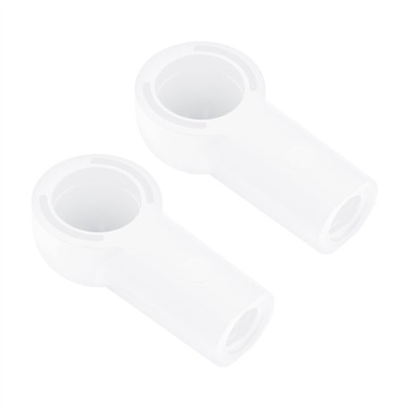 SG Store Lot de 2 Embouts de Barre de poussée de Rechange 98656127902 compatibles avec Porsche Boxster 986 987 - Blanc