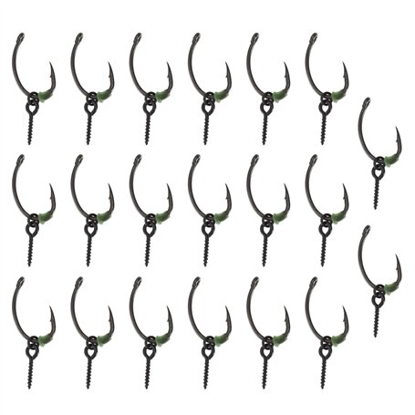 SG Store Lot de 20 Bas de Ligne Ronnie pour Pêche à la Carpe - Accessoires de Pêche Européenne