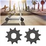 SG Store 2pcs T8F Moteur Pignon Moteur Synchronisation Pignon Moteur 10 Dents Chaîne pour Scooter Électrique Voiture de Tourisme