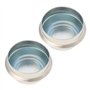 SG Store Lot de 2 cache-moyeux anti-poussière de 40 mm pour roue de remorque - Plaque galvanisée - Convient aux moyeux de remorq