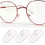 SG Store Lot de 10 paires de plaquettes de nez ovales en silicone - 7 x 14 mm - Compatible avec lunettes de soleil Tom Ford à vi