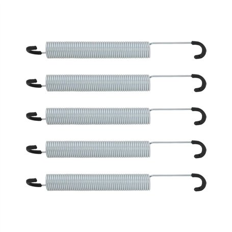 SG Store 5pcs Ressorts de Tension de Mécanisme 7 Pouces/176mm Ressorts de Tension à Double Crochet Ressorts en Acier Au Carbone