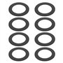 SG Store Lot de 8 Joints de Couvercle de Réservoir de Carburant d'huile Et d'huile Hydraulique pour Moteur de Moto 59