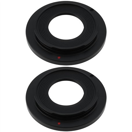 SG Store 2X Bague d'adaptation pour Appareil Photo en Aluminium Compatible avec Sony NEX-3 Et NEX-C3