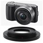 SG Store 2X Bague d'adaptation pour Appareil Photo en Aluminium Compatible avec Sony NEX-3 Et NEX-C3