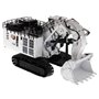 Caterpillar Diecast Masters 85653 Mining Bagger with Front Shovel in White, Coal Version Cat 6060FS, échelle 1:87, env. 10,5 x 1