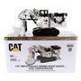 Caterpillar Diecast Masters 85653 Mining Bagger with Front Shovel in White, Coal Version Cat 6060FS, échelle 1:87, env. 10,5 x 1