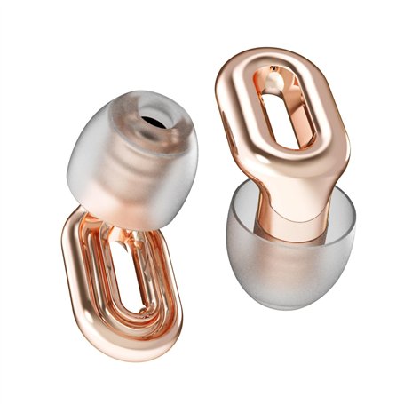 Saccater Moment Bouchons d’Oreilles Réutilisables – Haute Fidélité 13 dB pour Concert