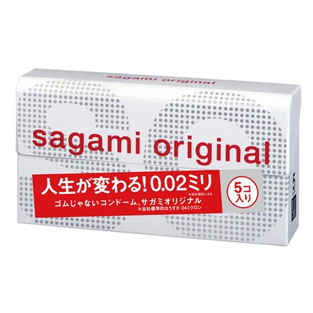 Sagami Original Préservatif 0.02mm 5pcs Japon
