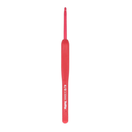 Crochet Hook Tulip Etimo Red Soft-Grip 3.50mm - 1pc