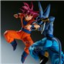 Banpresto Figurine d'action Goku Super Saiyan God (Vs Beerus) Dragon Ball Super - Match Makers 12 cm - Multicolore BP29200P - Fi