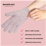 Manicare Gant de toilette exfoliant pour le dos et le corps, pour le bain, la douche ou le spa, stimule la circulation, réduit l