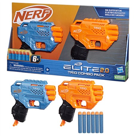Hasbro Nerf Elite 2.0 Trio Cobo Pack F6786 F6366 - Zestaw Strzałek