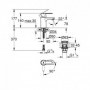 GROHE Mitigeur monocommande Lavabo Taille S Get Blanc 23586LS0 129,99 €