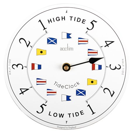 Acctim 24682 Ryde Horloge murale (Blanc)
