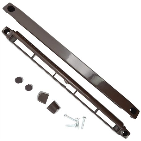 Bulk Hardware BH03174 Entrée d'air pour Fenêtres/Portes 260 mm Marron
