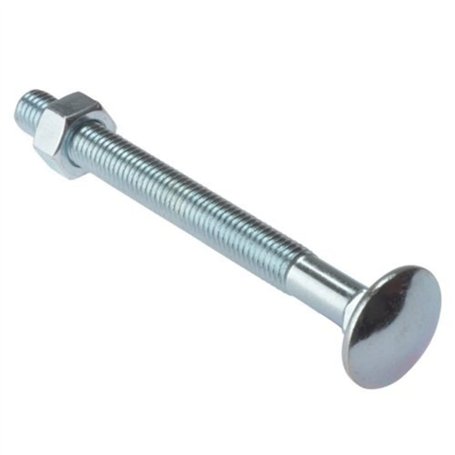 Bulk Hardware Bh05112 Boulon et écrou ZP M6 x 65 mm