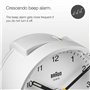 Braun BC01 - Réveil de voyage analogique - Blanc