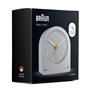 Braun Réveil analogique Classique avec répétition (Fonction Snooze) et rétroéclairage continu, Mouvement Silencieux à Quartz, bi