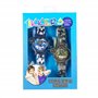 Tikkers TKWALKIE-0001 Montre Talkie-walkie numérique pour Enfants Motif Camouflage, Bleu/Vert, Moderne